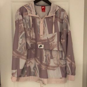 NWOT Nike NSW Half Zip Windbreaker